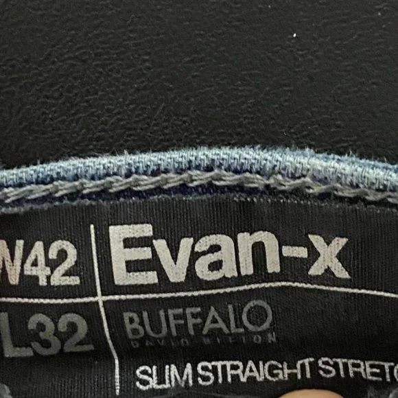 BUFFALO Slim Straight Evan-X Denim Jeans - Picture 5 of 7